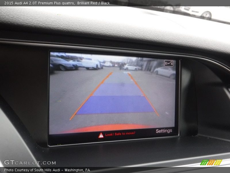 Brilliant Red / Black 2015 Audi A4 2.0T Premium Plus quattro