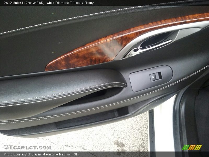 White Diamond Tricoat / Ebony 2012 Buick LaCrosse FWD