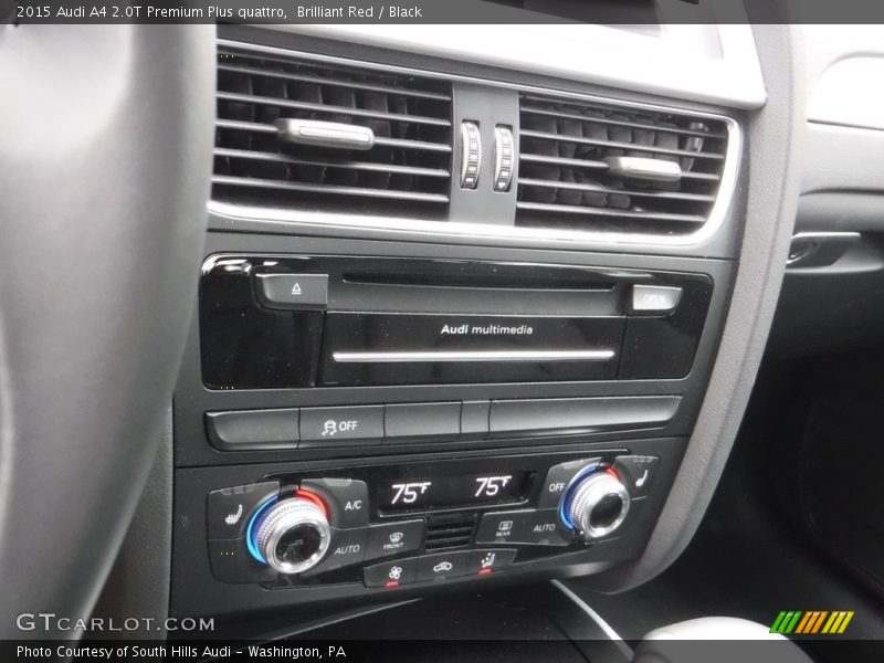 Brilliant Red / Black 2015 Audi A4 2.0T Premium Plus quattro