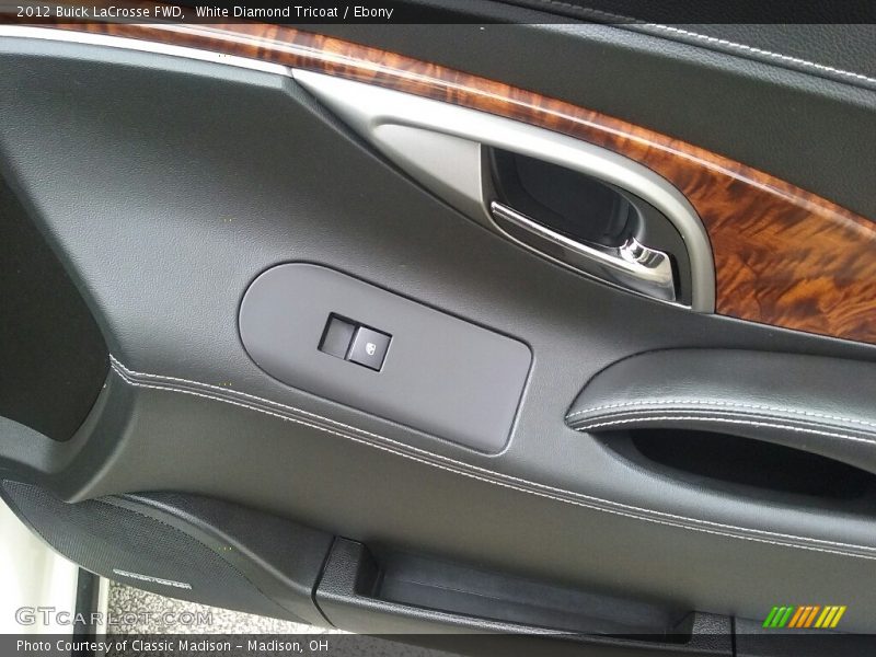 White Diamond Tricoat / Ebony 2012 Buick LaCrosse FWD