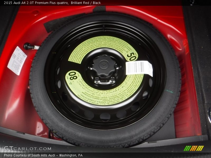 Brilliant Red / Black 2015 Audi A4 2.0T Premium Plus quattro