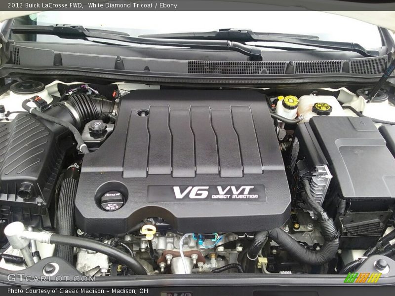 White Diamond Tricoat / Ebony 2012 Buick LaCrosse FWD