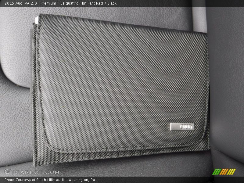 Brilliant Red / Black 2015 Audi A4 2.0T Premium Plus quattro