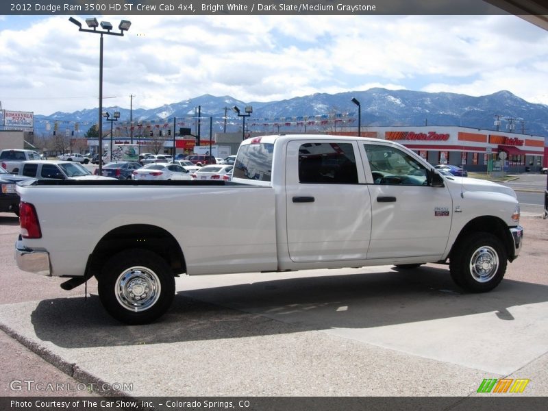 Bright White / Dark Slate/Medium Graystone 2012 Dodge Ram 3500 HD ST Crew Cab 4x4