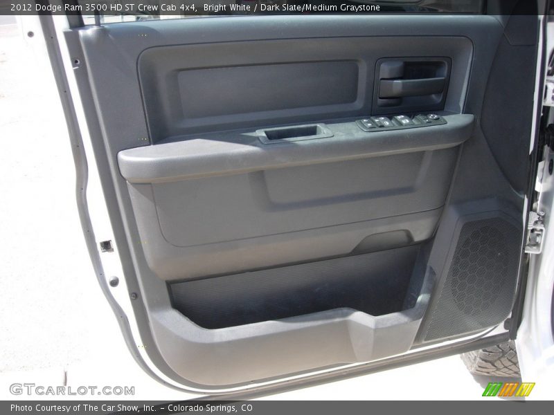 Bright White / Dark Slate/Medium Graystone 2012 Dodge Ram 3500 HD ST Crew Cab 4x4