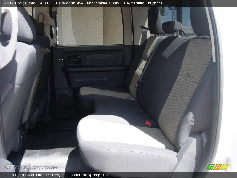 Bright White / Dark Slate/Medium Graystone 2012 Dodge Ram 3500 HD ST Crew Cab 4x4