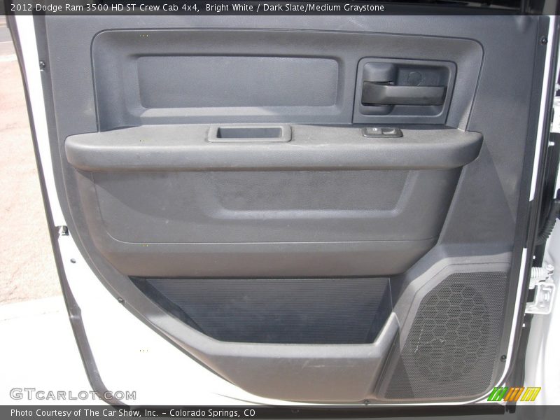 Bright White / Dark Slate/Medium Graystone 2012 Dodge Ram 3500 HD ST Crew Cab 4x4