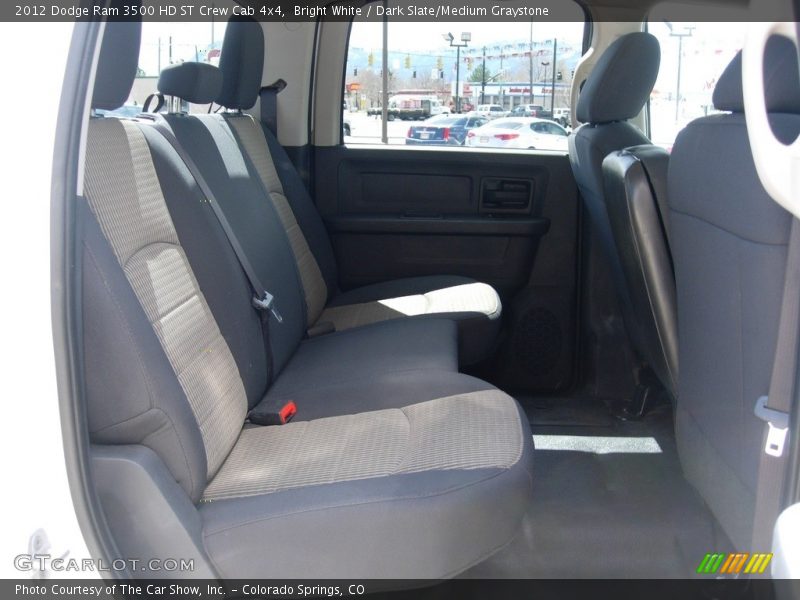 Bright White / Dark Slate/Medium Graystone 2012 Dodge Ram 3500 HD ST Crew Cab 4x4