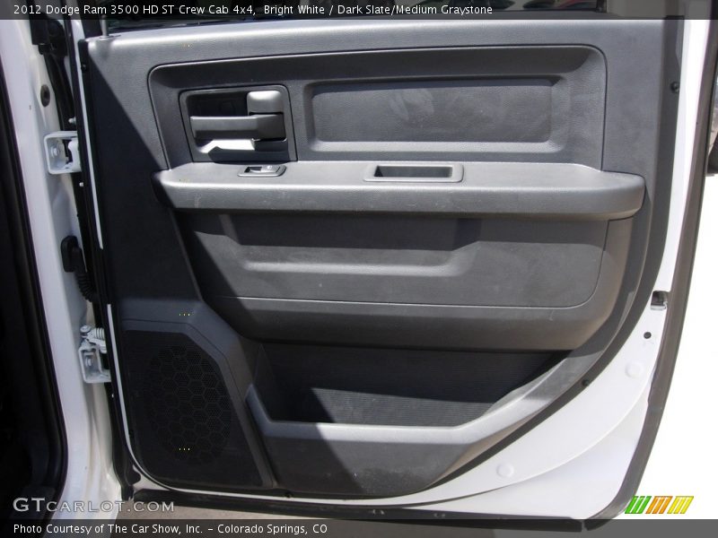Bright White / Dark Slate/Medium Graystone 2012 Dodge Ram 3500 HD ST Crew Cab 4x4