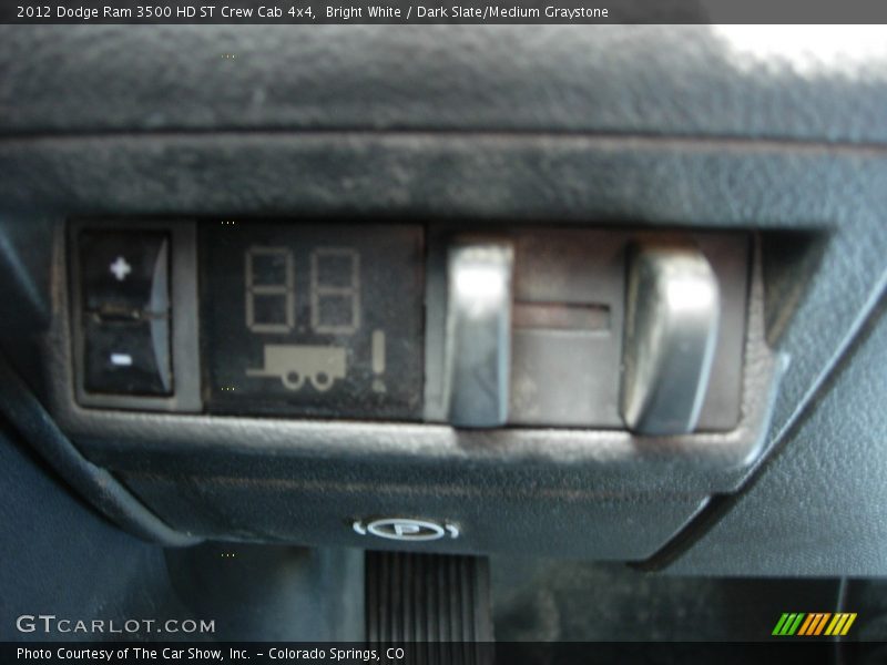 Bright White / Dark Slate/Medium Graystone 2012 Dodge Ram 3500 HD ST Crew Cab 4x4
