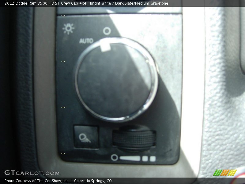 Bright White / Dark Slate/Medium Graystone 2012 Dodge Ram 3500 HD ST Crew Cab 4x4