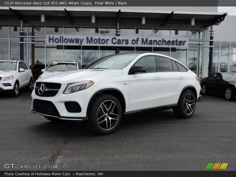 Polar White / Black 2016 Mercedes-Benz GLE 450 AMG 4Matic Coupe