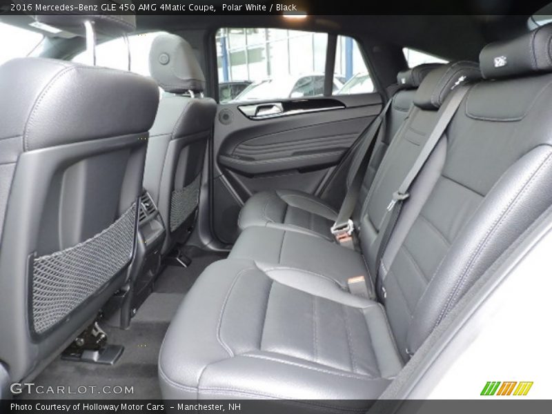 Rear Seat of 2016 GLE 450 AMG 4Matic Coupe