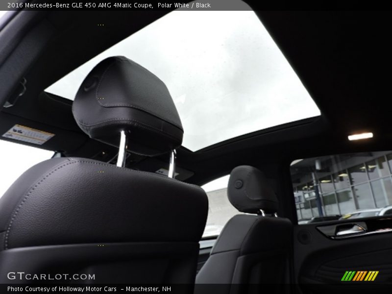 Polar White / Black 2016 Mercedes-Benz GLE 450 AMG 4Matic Coupe