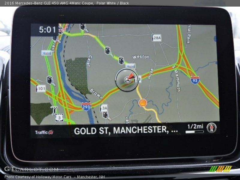 Polar White / Black 2016 Mercedes-Benz GLE 450 AMG 4Matic Coupe