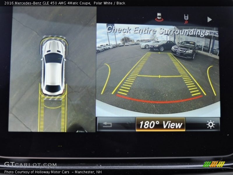 Polar White / Black 2016 Mercedes-Benz GLE 450 AMG 4Matic Coupe