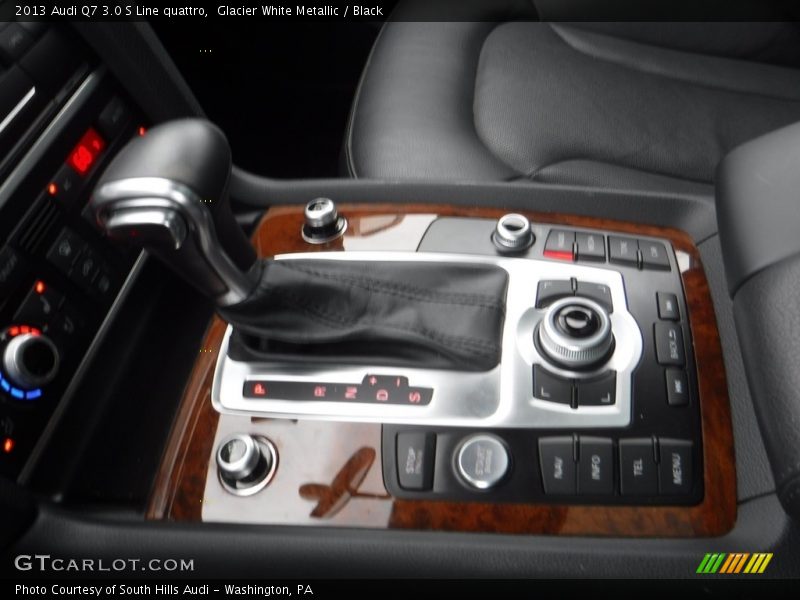 Glacier White Metallic / Black 2013 Audi Q7 3.0 S Line quattro