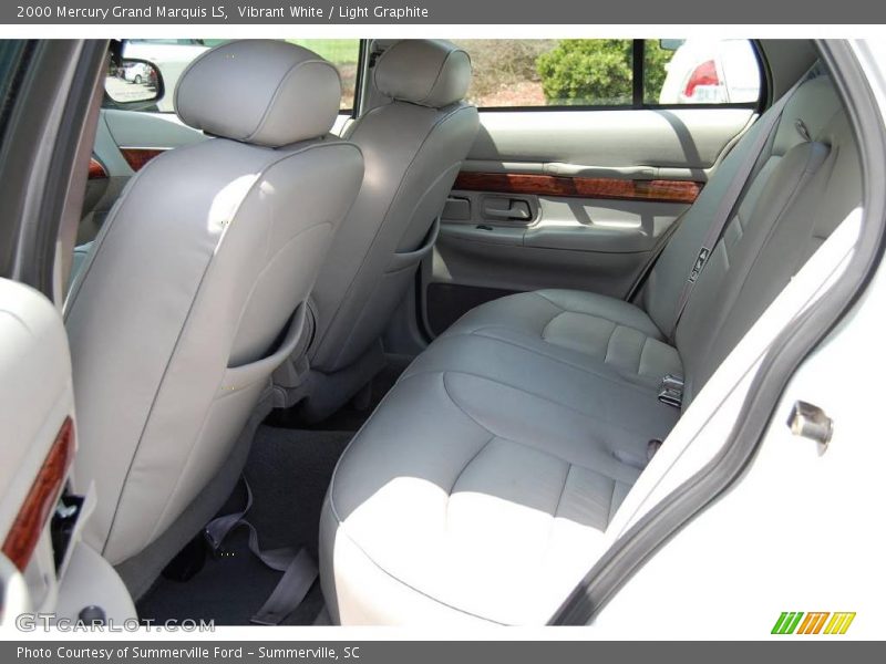 Vibrant White / Light Graphite 2000 Mercury Grand Marquis LS