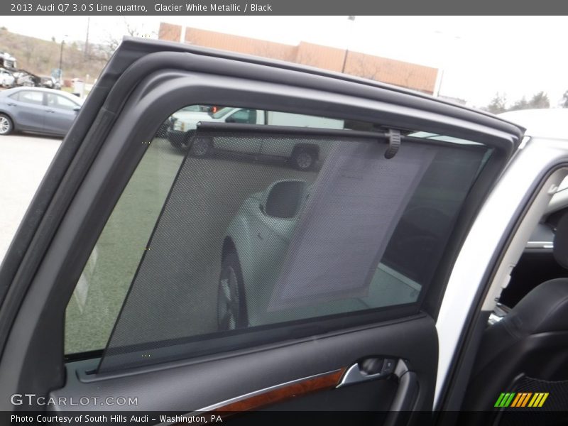 Glacier White Metallic / Black 2013 Audi Q7 3.0 S Line quattro