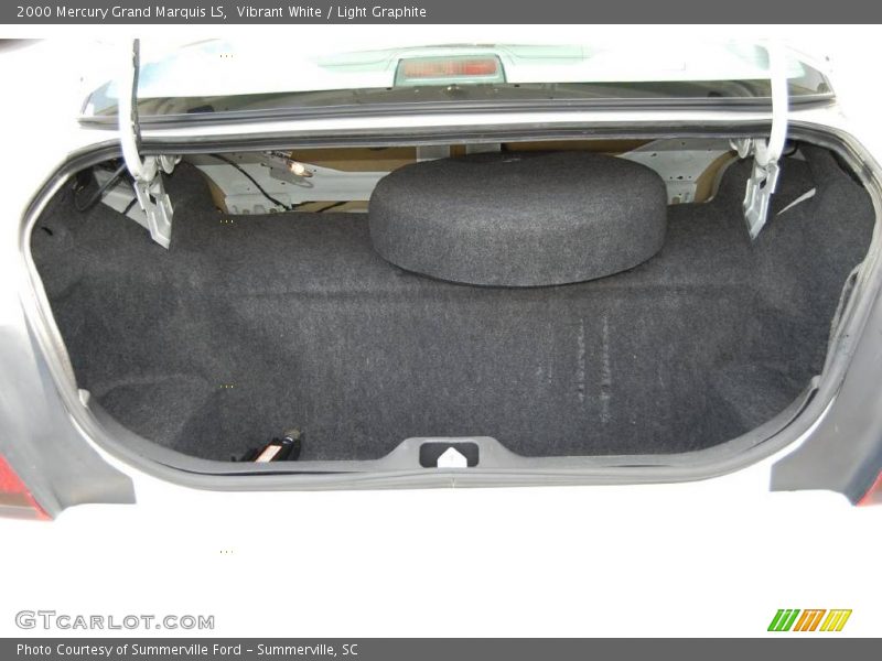 Vibrant White / Light Graphite 2000 Mercury Grand Marquis LS