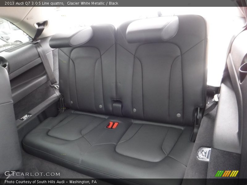 Glacier White Metallic / Black 2013 Audi Q7 3.0 S Line quattro