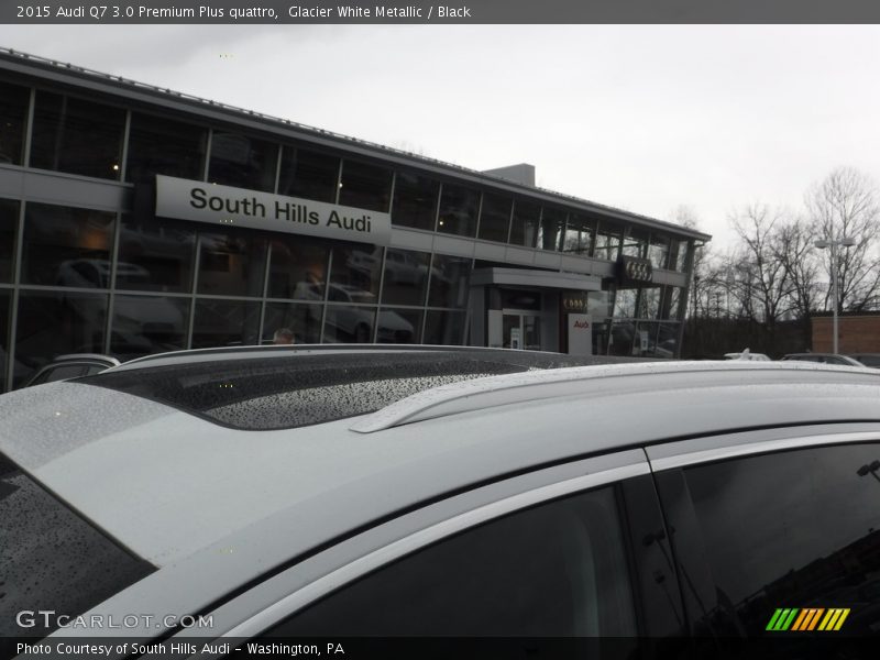 Glacier White Metallic / Black 2015 Audi Q7 3.0 Premium Plus quattro