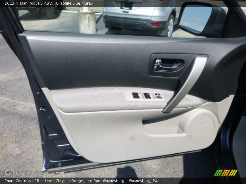 Graphite Blue / Gray 2013 Nissan Rogue S AWD