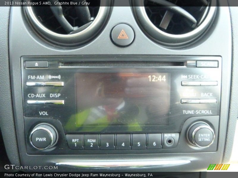 Graphite Blue / Gray 2013 Nissan Rogue S AWD