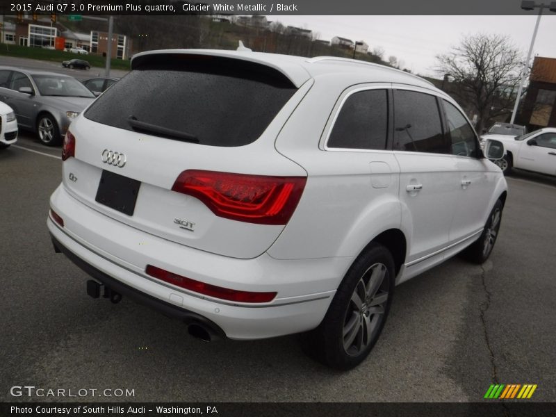 Glacier White Metallic / Black 2015 Audi Q7 3.0 Premium Plus quattro