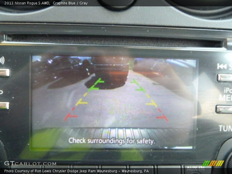 Graphite Blue / Gray 2013 Nissan Rogue S AWD