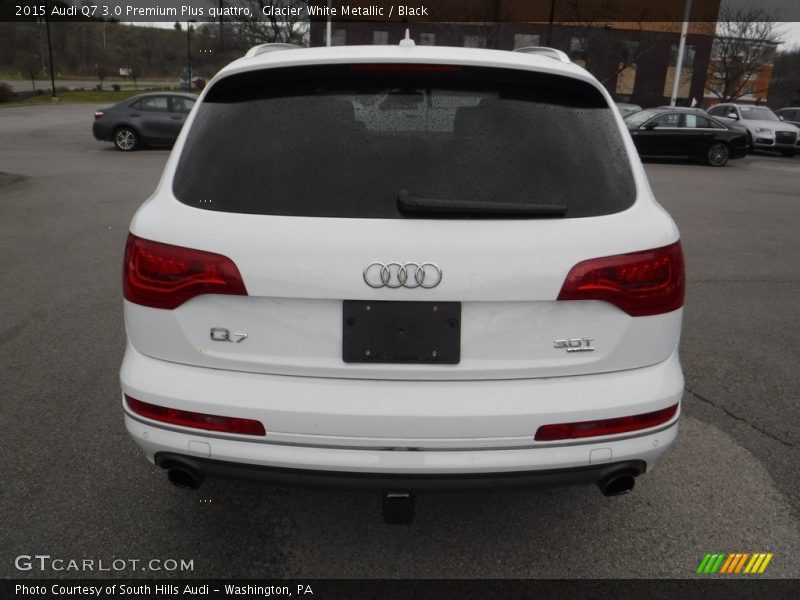Glacier White Metallic / Black 2015 Audi Q7 3.0 Premium Plus quattro