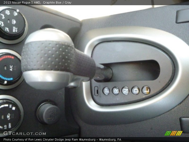 Graphite Blue / Gray 2013 Nissan Rogue S AWD