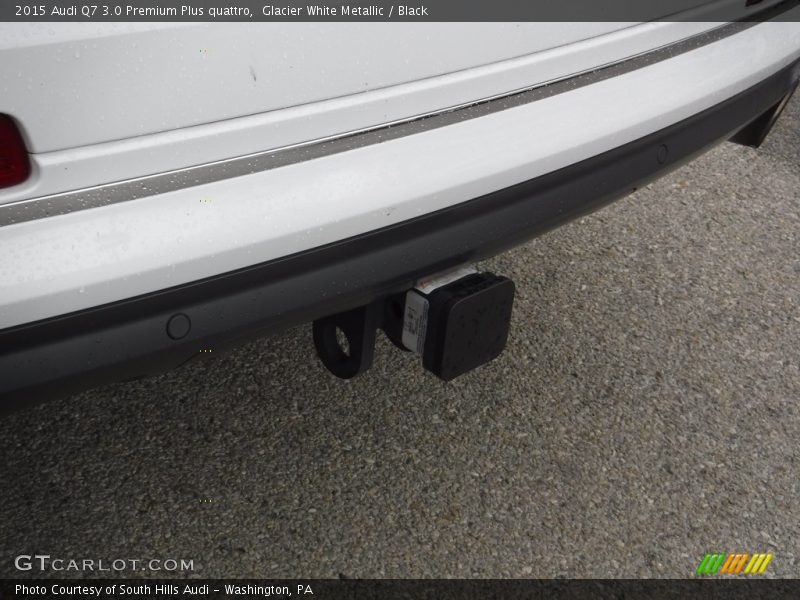 Glacier White Metallic / Black 2015 Audi Q7 3.0 Premium Plus quattro