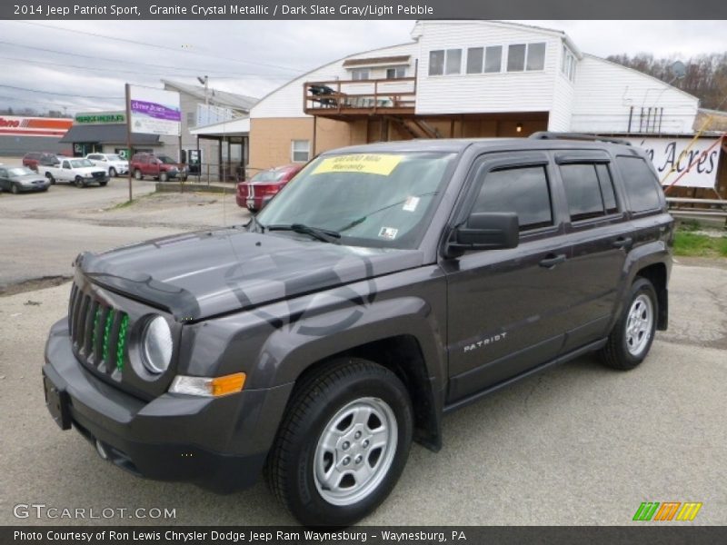 Granite Crystal Metallic / Dark Slate Gray/Light Pebble 2014 Jeep Patriot Sport