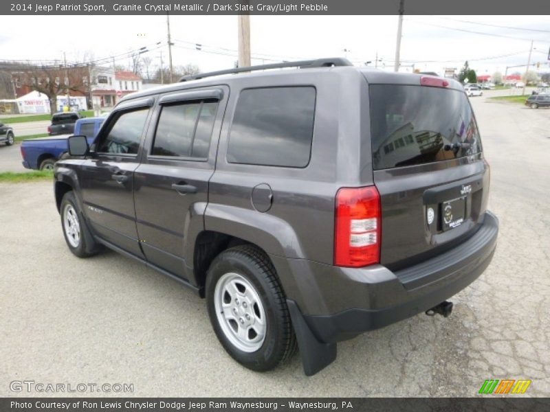 Granite Crystal Metallic / Dark Slate Gray/Light Pebble 2014 Jeep Patriot Sport