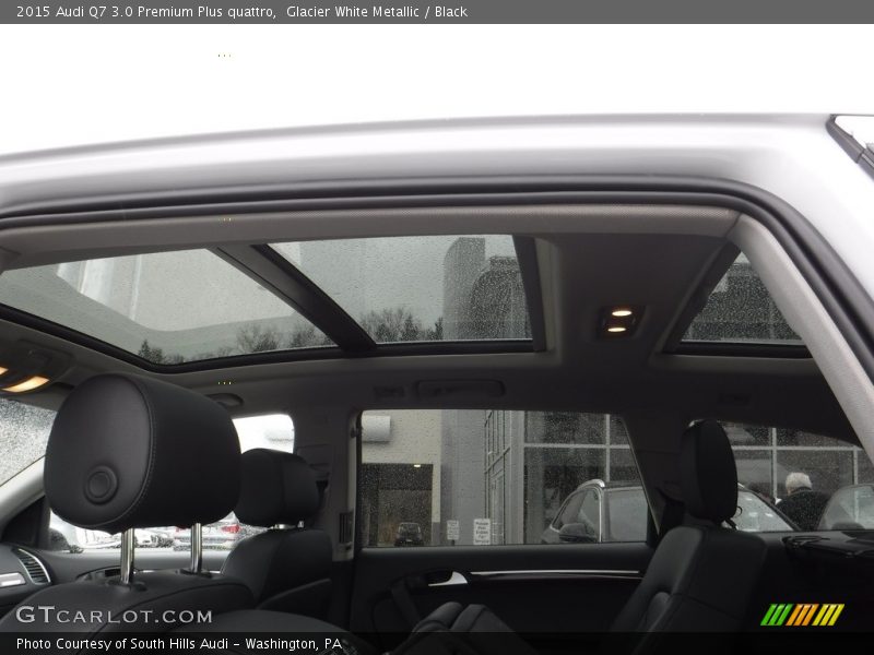 Glacier White Metallic / Black 2015 Audi Q7 3.0 Premium Plus quattro