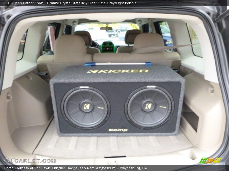 Granite Crystal Metallic / Dark Slate Gray/Light Pebble 2014 Jeep Patriot Sport