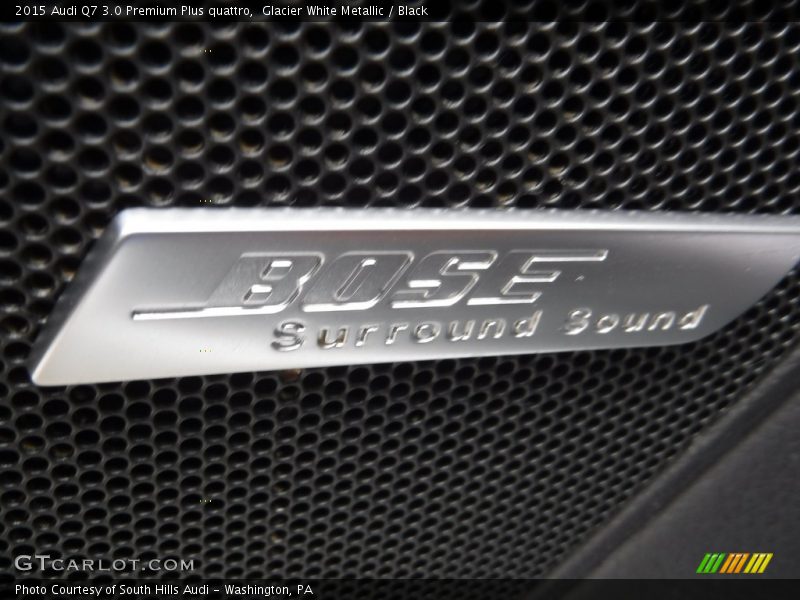 Glacier White Metallic / Black 2015 Audi Q7 3.0 Premium Plus quattro