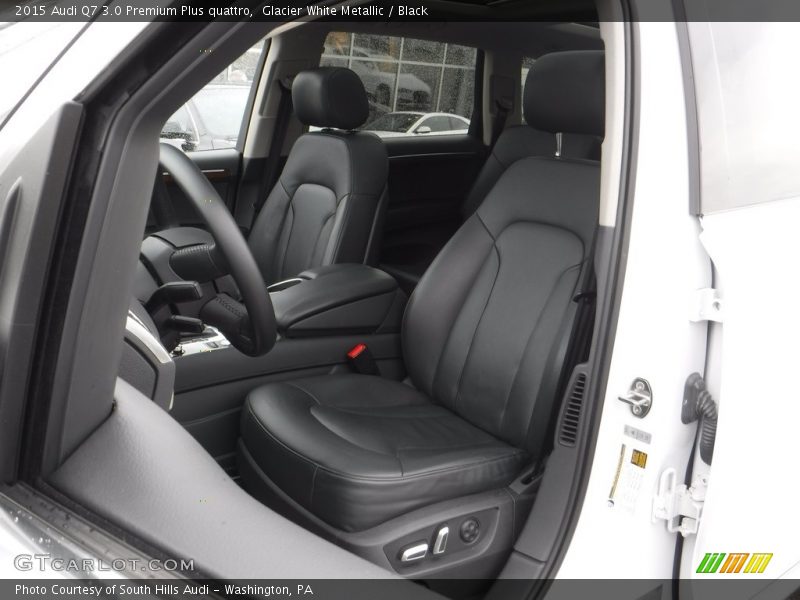 Glacier White Metallic / Black 2015 Audi Q7 3.0 Premium Plus quattro