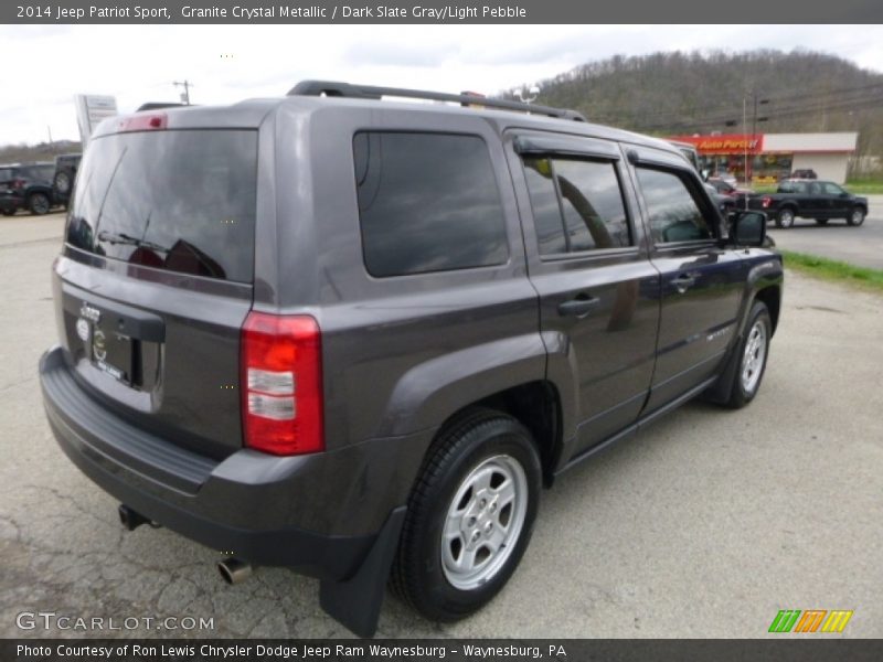 Granite Crystal Metallic / Dark Slate Gray/Light Pebble 2014 Jeep Patriot Sport