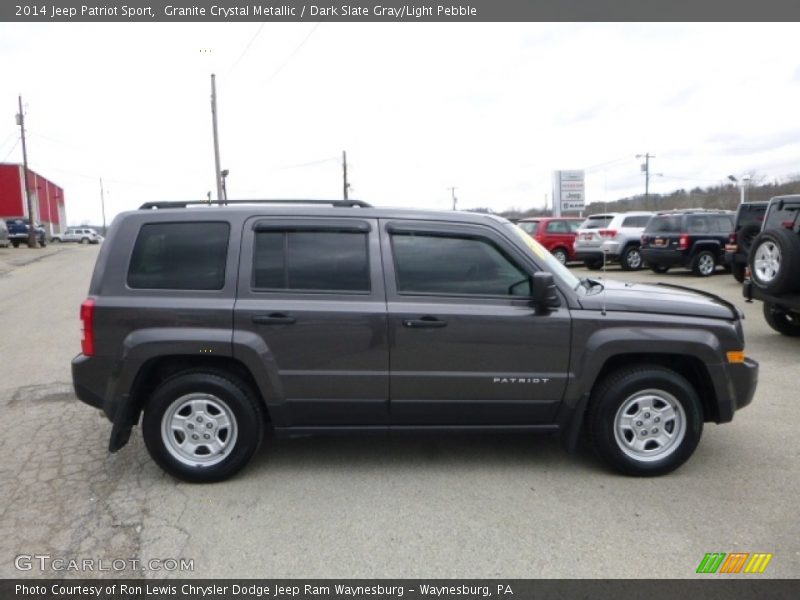 Granite Crystal Metallic / Dark Slate Gray/Light Pebble 2014 Jeep Patriot Sport