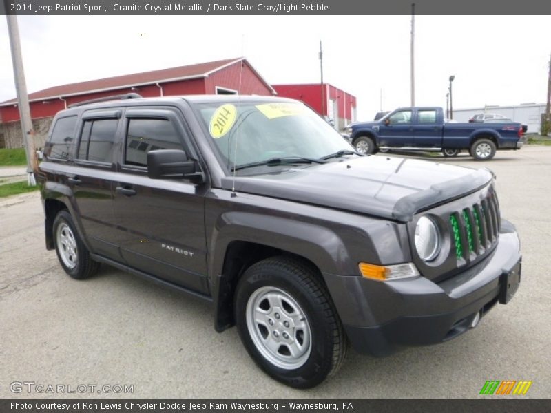 Granite Crystal Metallic / Dark Slate Gray/Light Pebble 2014 Jeep Patriot Sport