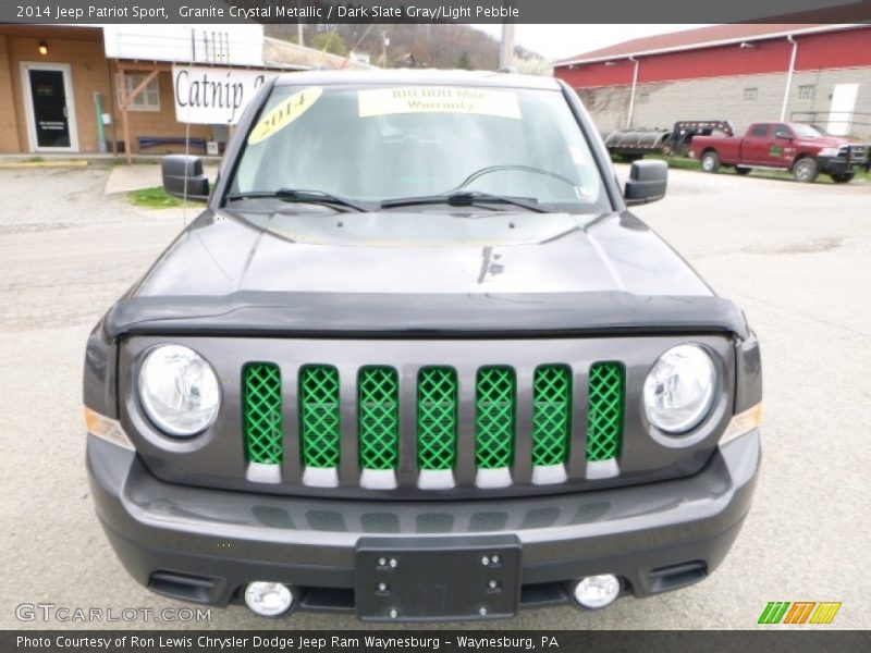 Granite Crystal Metallic / Dark Slate Gray/Light Pebble 2014 Jeep Patriot Sport