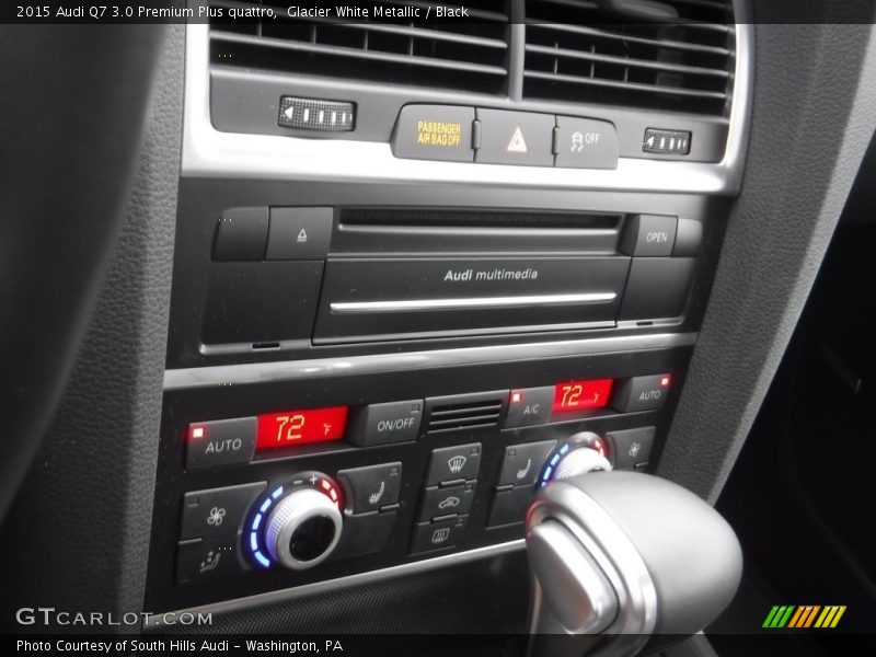 Glacier White Metallic / Black 2015 Audi Q7 3.0 Premium Plus quattro