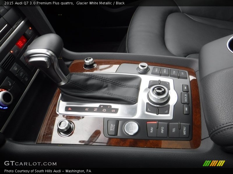 Glacier White Metallic / Black 2015 Audi Q7 3.0 Premium Plus quattro