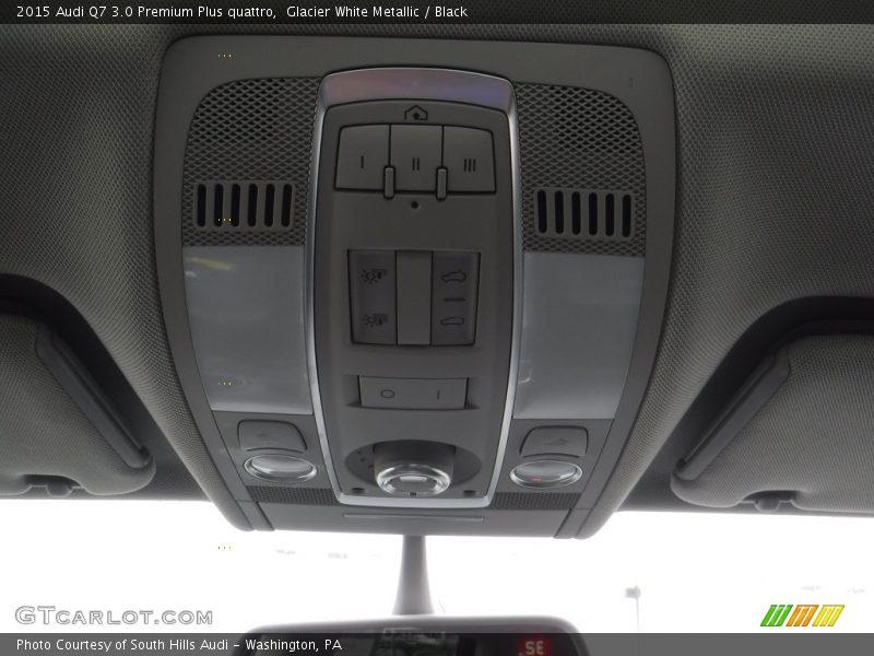 Glacier White Metallic / Black 2015 Audi Q7 3.0 Premium Plus quattro