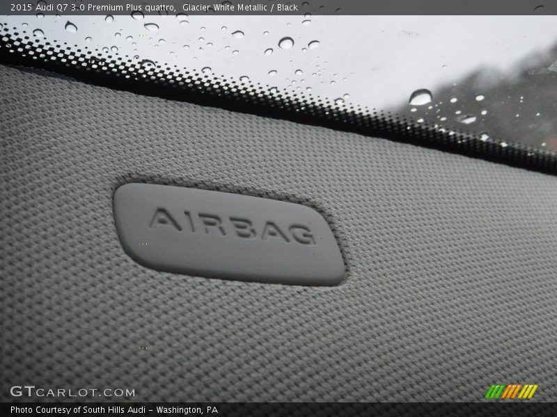 Glacier White Metallic / Black 2015 Audi Q7 3.0 Premium Plus quattro