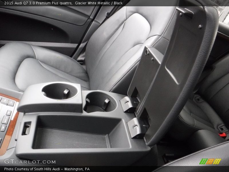 Glacier White Metallic / Black 2015 Audi Q7 3.0 Premium Plus quattro