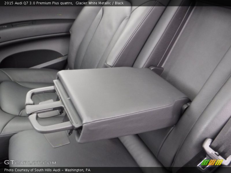 Glacier White Metallic / Black 2015 Audi Q7 3.0 Premium Plus quattro