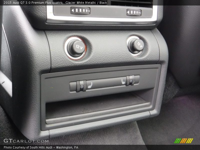 Glacier White Metallic / Black 2015 Audi Q7 3.0 Premium Plus quattro